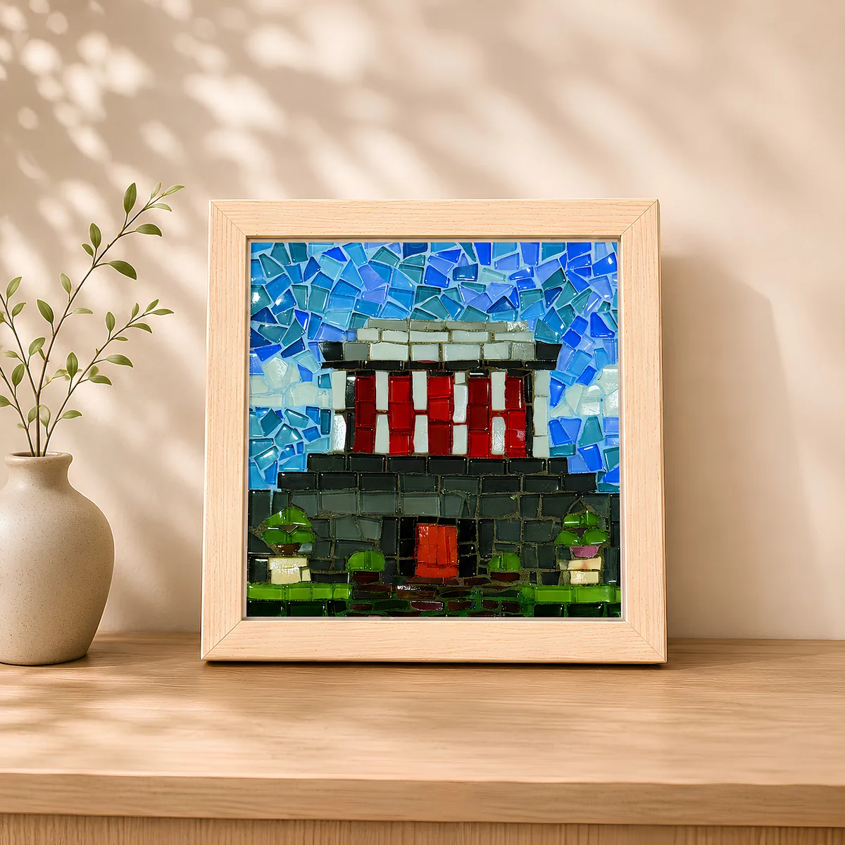 Tranh khảm mosaic Lăng Chủ tịch Hồ Chí Minh